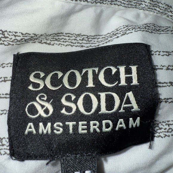 Scotch & Soda Crinkle Stripe Shirt - Picture 5 of 11